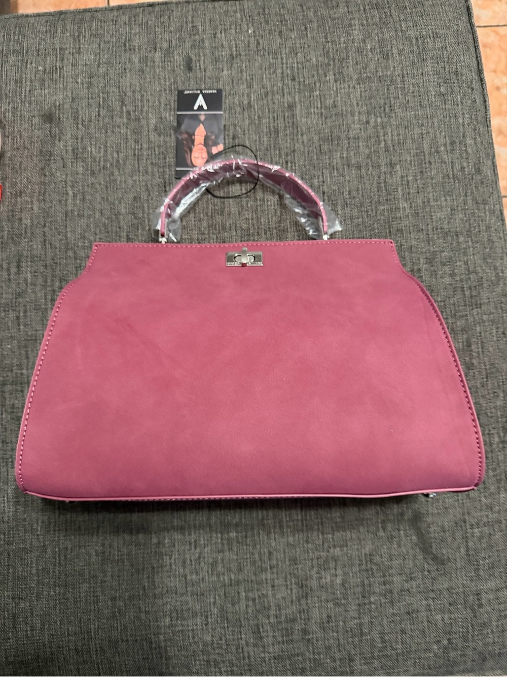 Vanessa Williams Stylish Pink Top-Handle Women's Satchel
